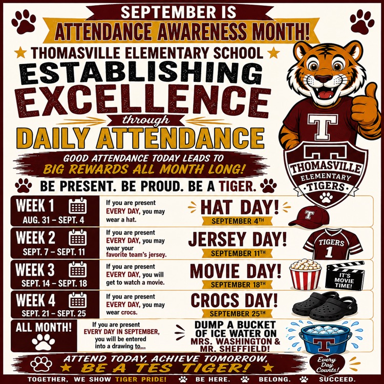 Perfect Attendance is rewarded at TES