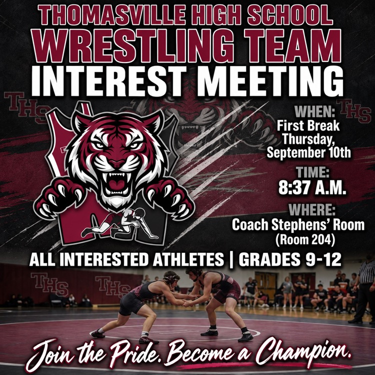 Wrestling team Interest Meeting on Sept. 10