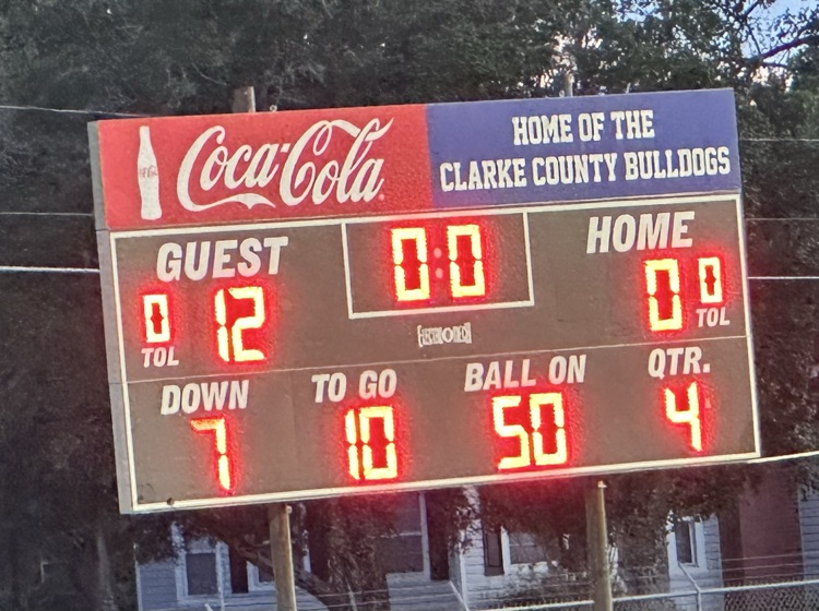 The TCS Tigers Jr. High football team won 12-0 Sept. 14 at Clarke County in Grove Hill.