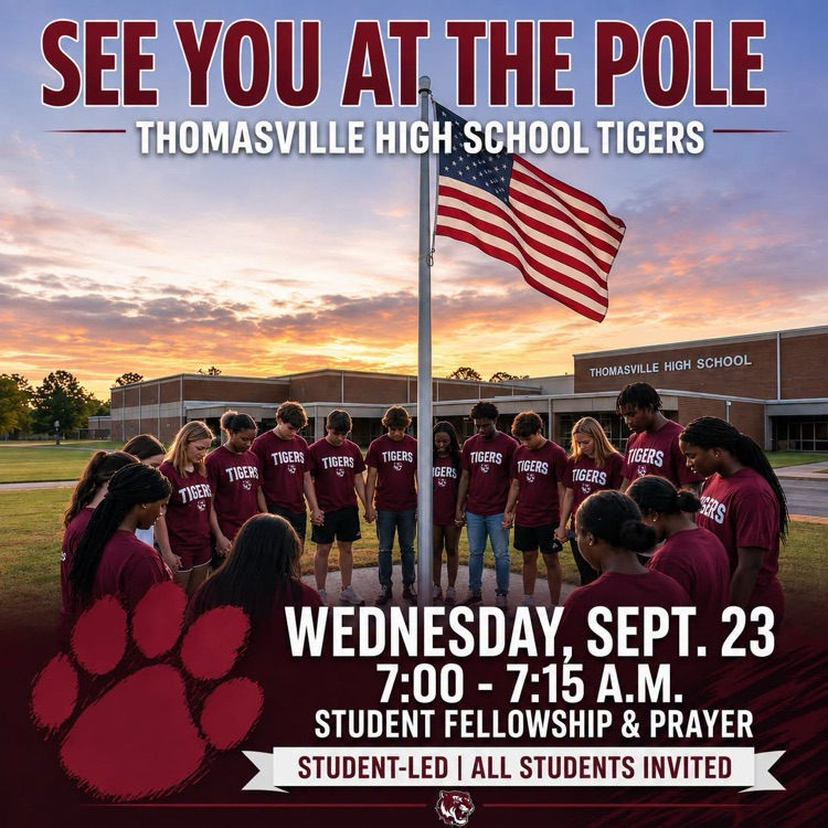 See You at the Pole, 7 a.m. on Sept. 23 at THS