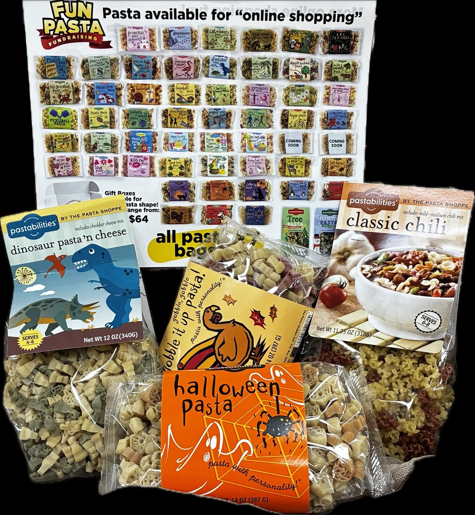 TES Fun Pasta Online Fundraiser starts Tuesday, Oct. 13 and runs through Nov. 13. https://funpastafundraising.com/signup/WT9F