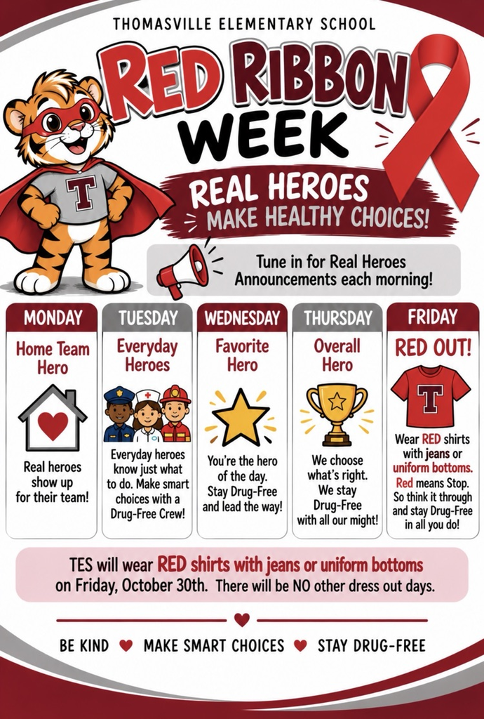 Red Ribbon Week at TES