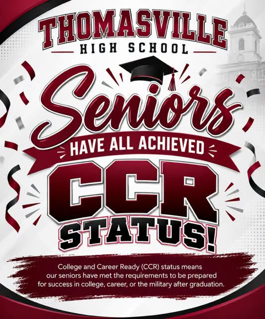 THS seniors have all achieved CCR status!