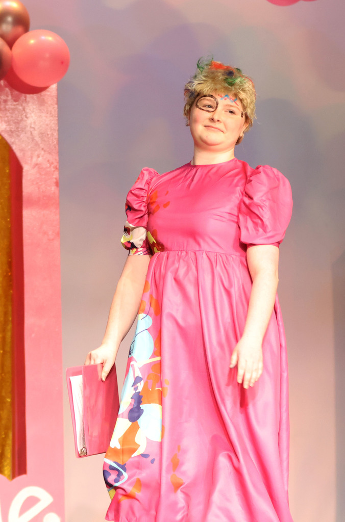 Anniston Hunt also known as "Weird Barbie" did a fantastic job as the emcee of the 2024 Thomasville High School Beauty Review in the Thomasville Civic Center.