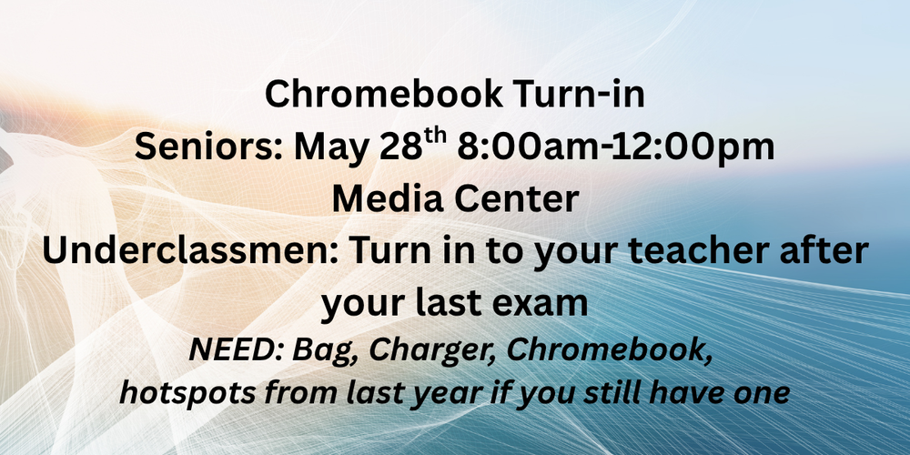 Chromebook turn in