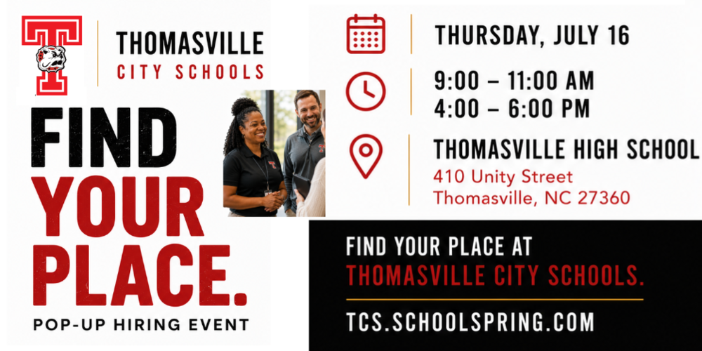 Pop up Hiring Event 7-16-2026