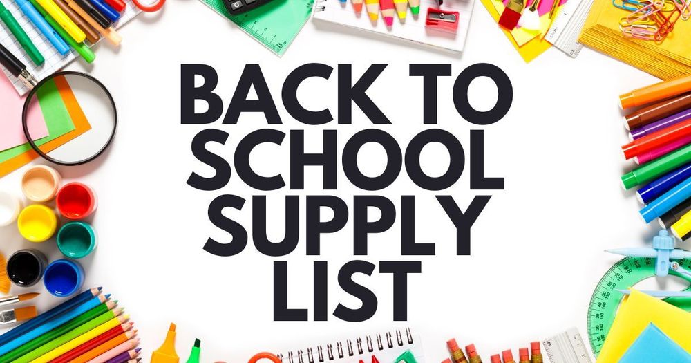 supply list