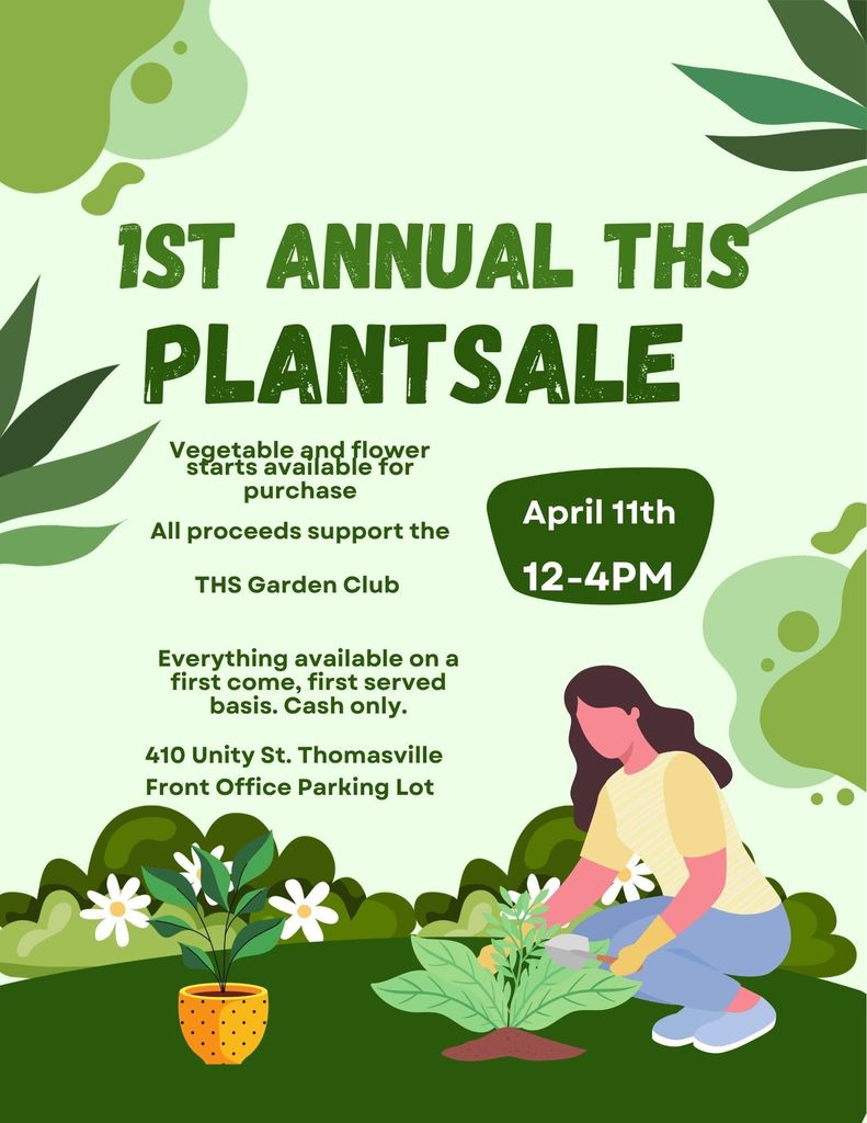 Info about Plant Sale at THS