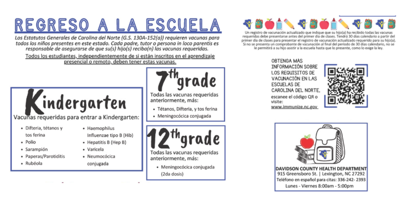 regreso a la escula