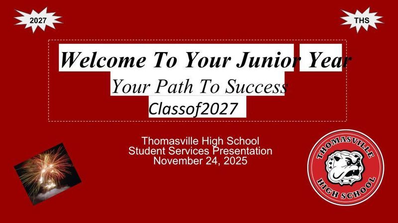 Ms. Tubb's Junior Presentation