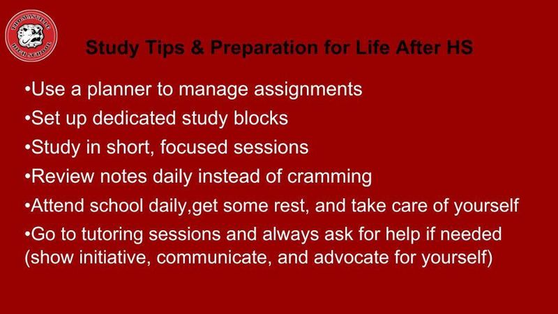 Ms. Tubb's Junior Presentation