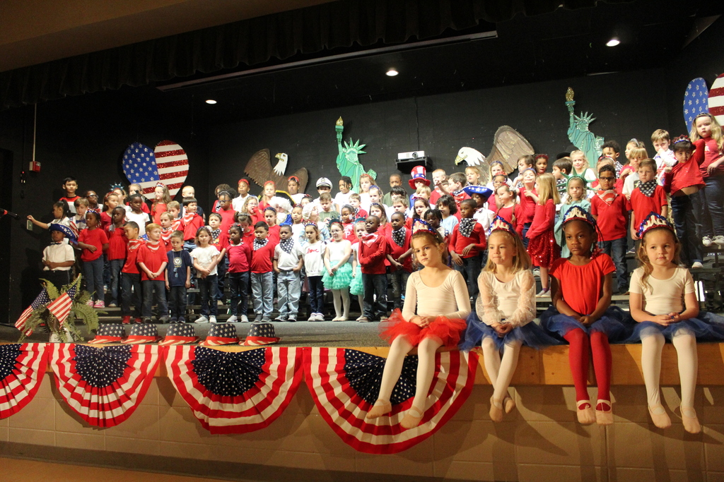 JES Kindergarten Patriotic Program 1