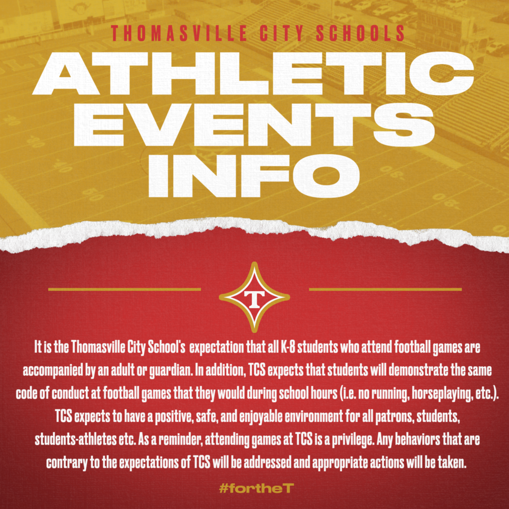 TCS Important Athletic Announcement