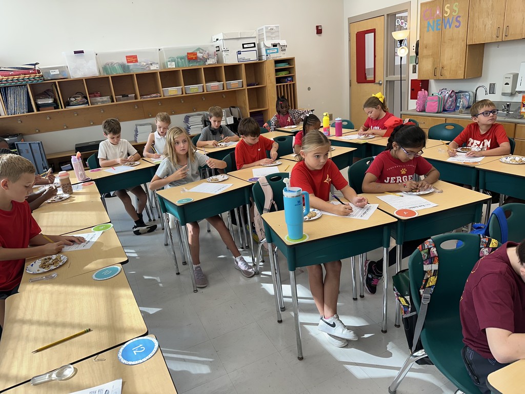 JES Cookie Lab 1 Ms. Berman 2nd grade 3
