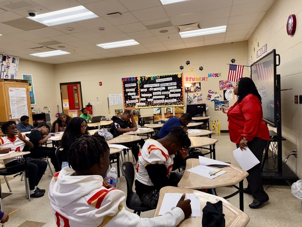 MPMS Ms. Butler Bank of America  Career Connection Class 1