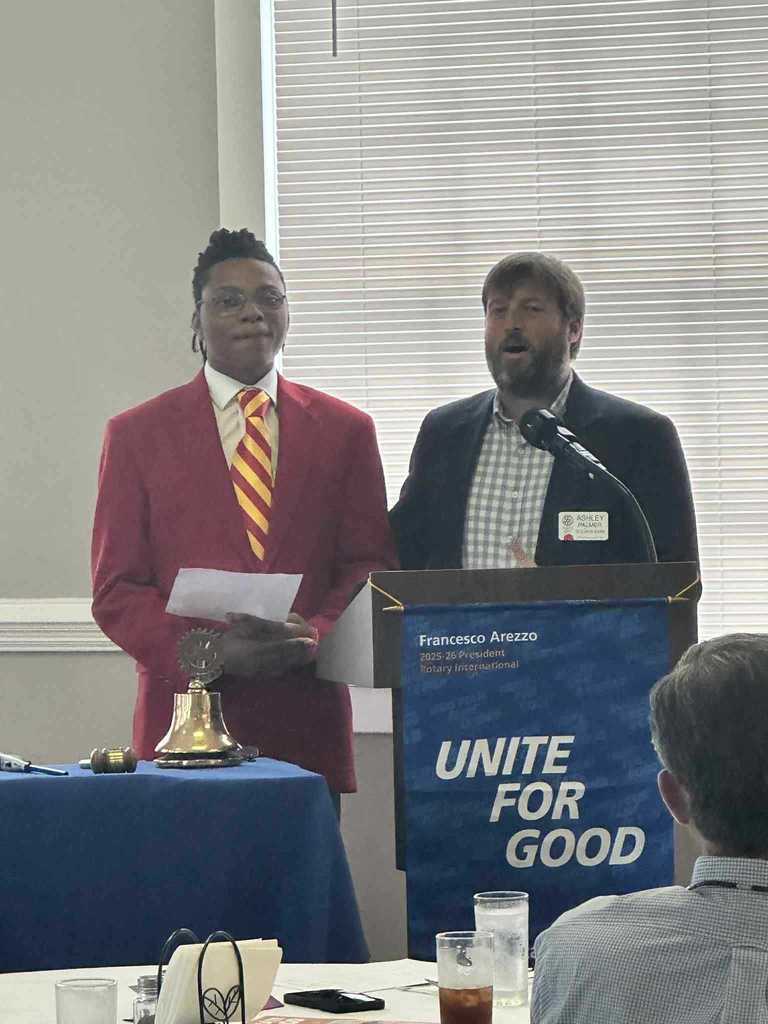 THS/SA Desean Bryant Thomasville Rotary Club Student of the Month 3