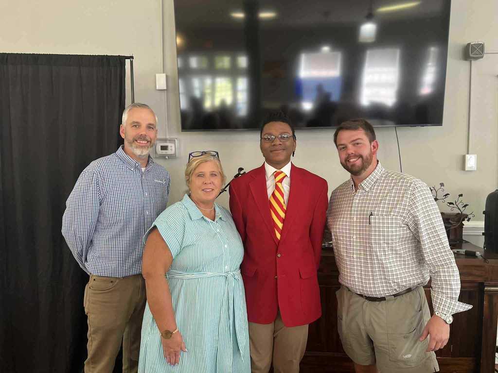 THS/SA Desean Bryant Thomasville Rotary Club Student of the Month 2