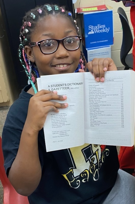 Literacy for Thomas County- Dictionary Project