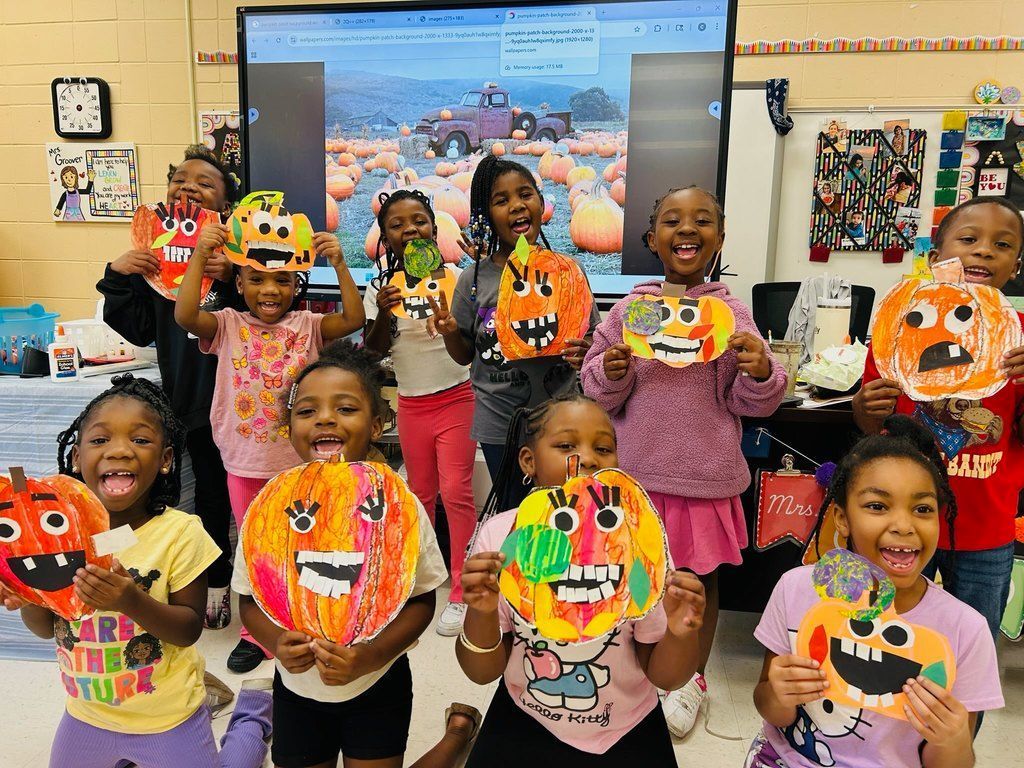 HES 1st Grade Pumpkins