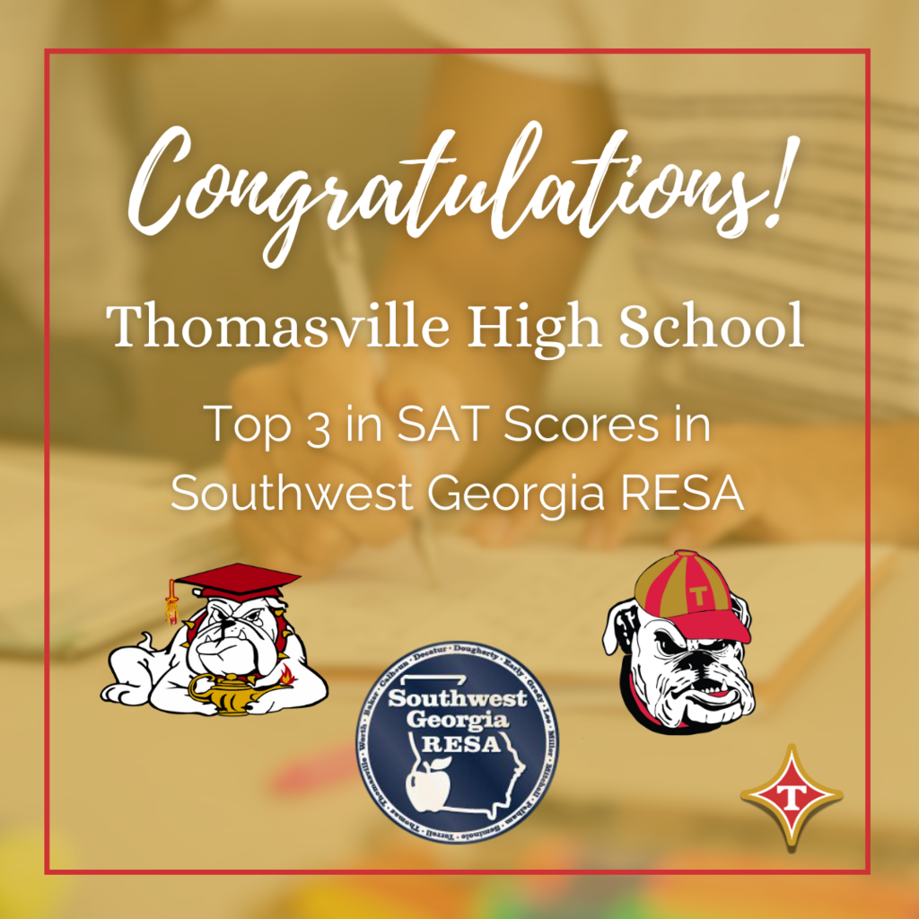 THS Top 3 SWGA RESA SAT Scores
