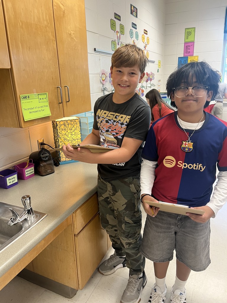 Mrs. Cook's Mathmaticians
