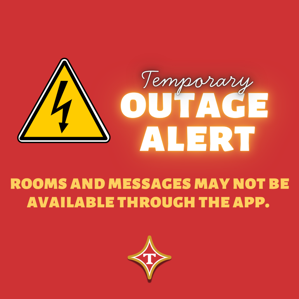 TCS Rooms Service Outage