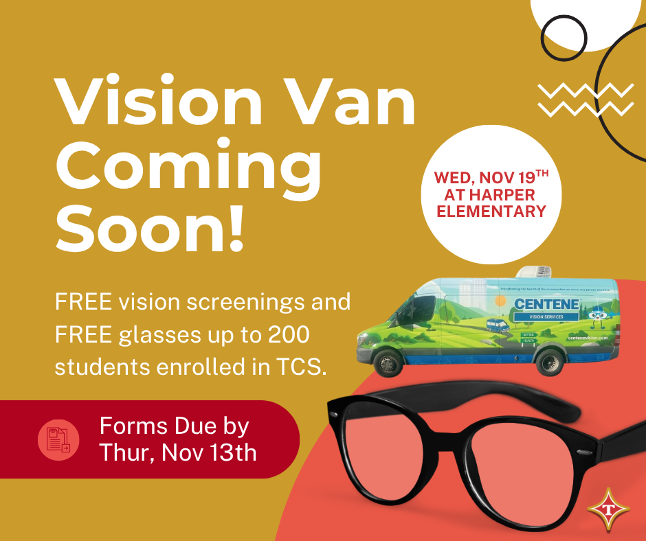 TCS Vision Van Nov 19th
