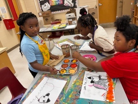 HES Wildlife Arts Festival Artwork Prep 4