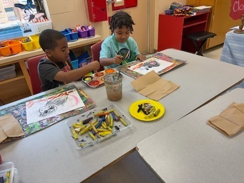 HES Wildlife Arts Festival Artwork Prep 6