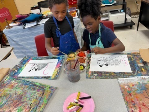 HES Wildlife Arts Festival Artwork Prep 7