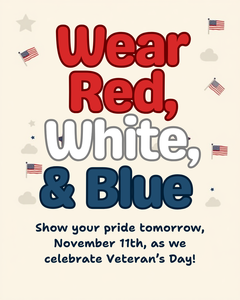 Wear Red, White, and Blue