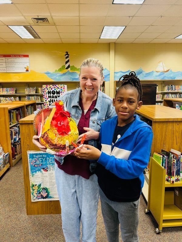 HES 5th Grade Turkey Art 1