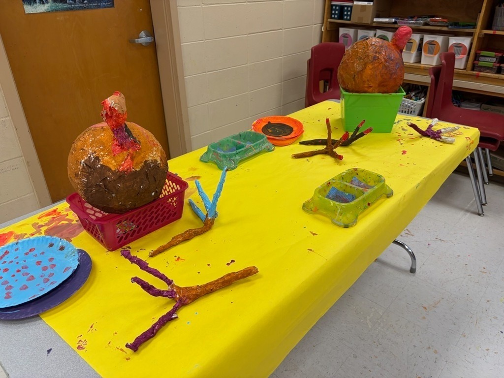 HES 5th Grade Turkey Art 8