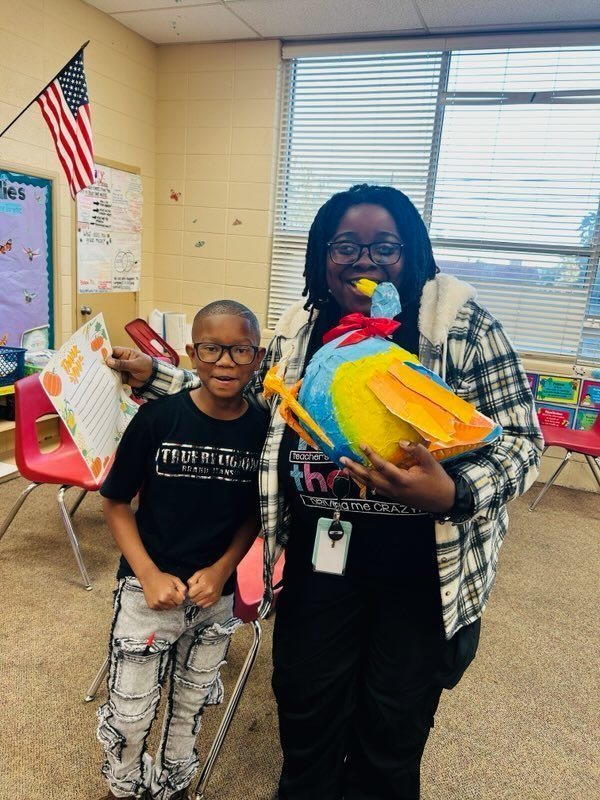 HES 5th Grade Turkey Art 4