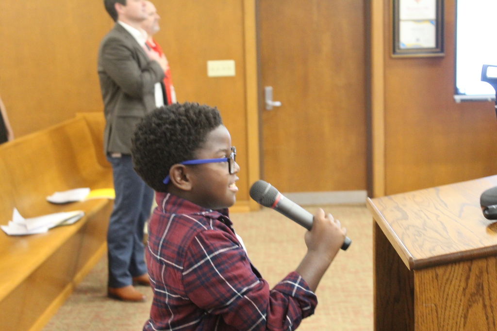 SES Student Spotlight Nov BOE Meeting Quinn Barfield 2
