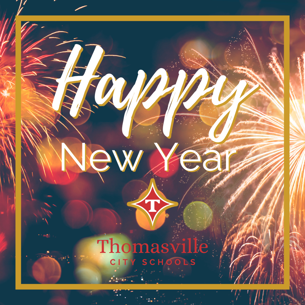 Happy New Year from Thomasville City Schools