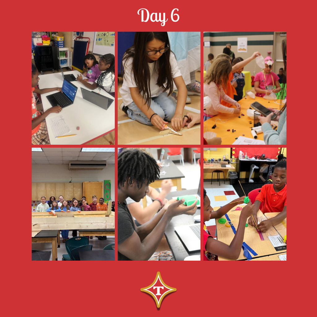 TCS 12 Day of Christmas Day 6 JES STEM 2