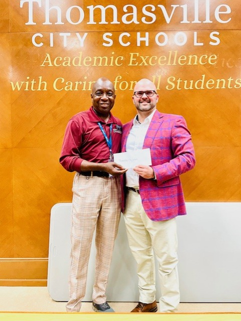 City of Thomasville Holiday Donation to TCS