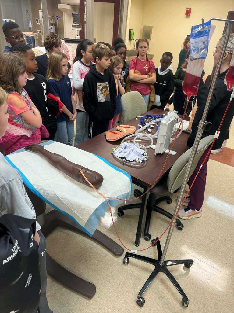 JES 4th grade at SRTC 4