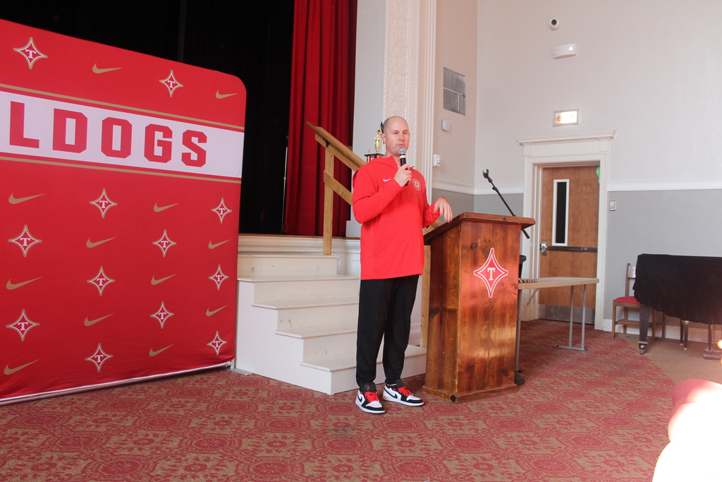 MPMS 8th Grade Football Championship Ring Ceremony Dec 25 1