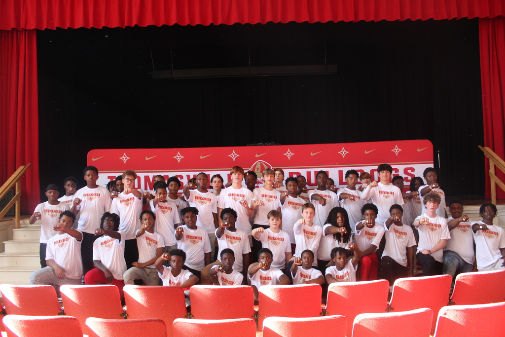 MPMS 8th Grade Football Championship Ring Ceremony Dec 25 1