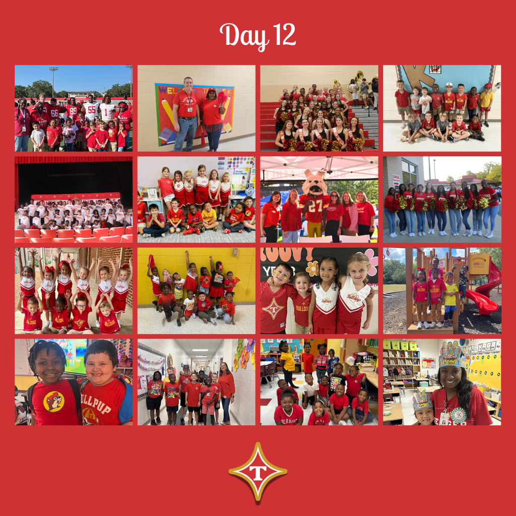 12 Day of Christmas Day Day 12 Bulldogs Cheering 1