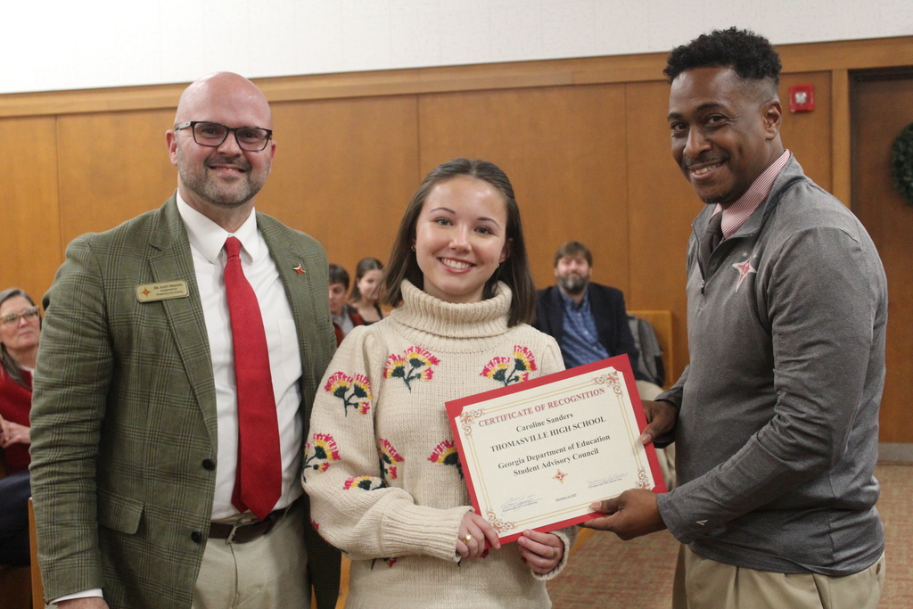 TCS Satruday Shoutout Caroline Sanders GaDOE Student Advisory Board 1