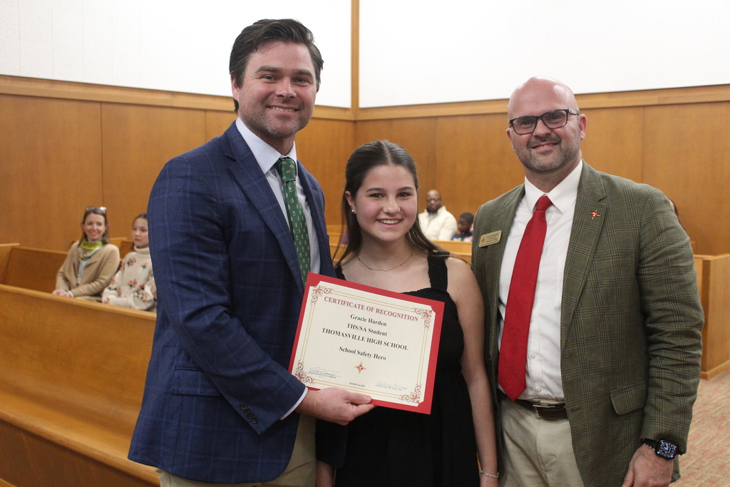 TCS Saturday Shoutout School Safety Hero Gracie Harden