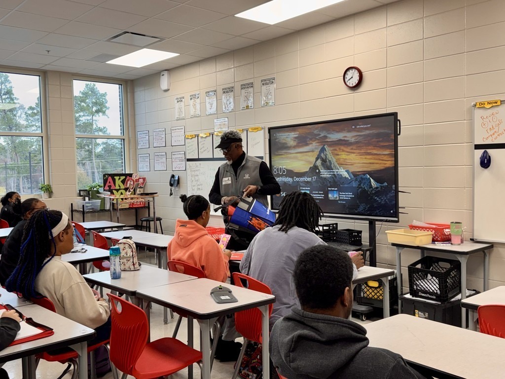 THS Advanced Math Mr. Dismuke from Honda 2