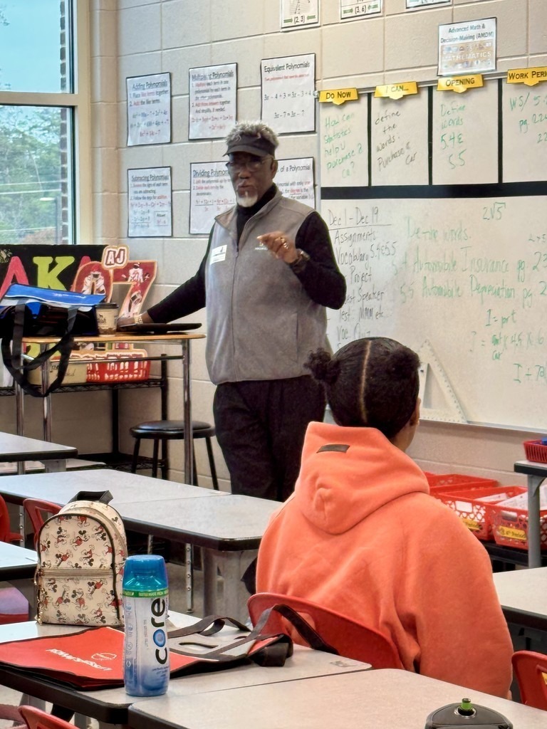 THS Advanced Math Mr. Dismuke from Honda  1