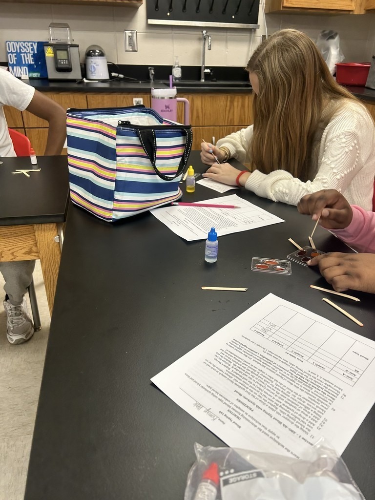 THS  Russo A&P BioMed Blood Type Test 5
