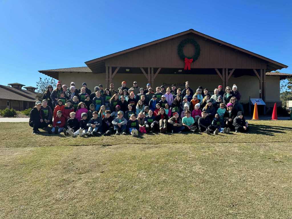 JES 4th grade at Camp Jekyll 
