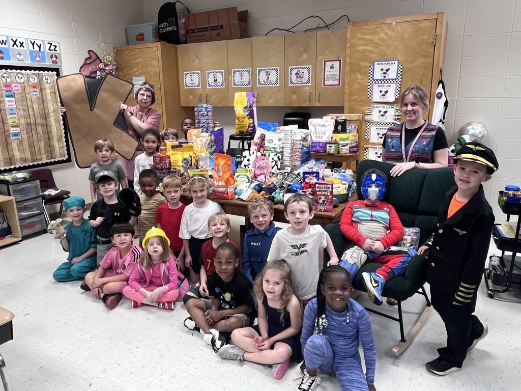 JES Kindergarten 200 Thomasville Birthday Acts of Kindness - Humane Society 4
