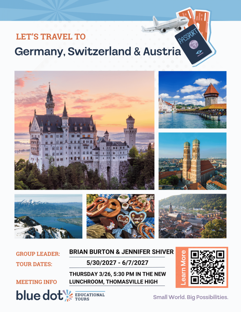 THS/MPMS/SA Bulldog Adventures Summer Travel Germany, Switzerland, and Austria